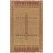 Amavida Handmade Jute & Leather Global Area Rug