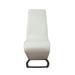 Orren Ellis Myrlande Dining Chair Faux Leather/Upholstered in White | 38 H x 18 W x 25 D in | Wayfair 134E844985334E3C96A46A90CC4AD9C7