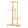 4-Tier Display Shelf Flower Pots Rack Plant Stand Potting Ladder Planter Stand Heavy Duty Storage Shelving Rack for Potted Plants