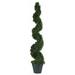 Nearly Natural 4 Cedar Spiral Silk Tree (In-door/Out-door)