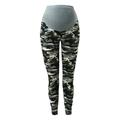 Maternity 80s Clothes Maternity Fashions Pants Pants Women s Camouflage Comfortable Stretchy Maternity Casual Maternity pants Sweatpants