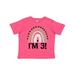 Inktastic 3rd Birthday Boho Rainbow 3 Year Old Boys or Girls Toddler T-Shirt