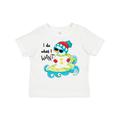 Inktastic I Do What I Want summer snowman surfing Boys or Girls Toddler T-Shirt