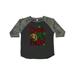 Inktastic Deck the Halls in Green and Red Plaid with Christmas Bulb Boys or Girls Toddler T-Shirt