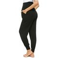 Clothes Tall Women Maternity Stretchy Pants Color Solid Maternity Women s Comfortable Casual Pants Maternity pants Maternity Work Women Office