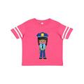 Inktastic African American Girl Police Girl Police Officer Girls Toddler T-Shirt