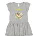 Inktastic I m on Beach Time with Sandbox and Beach Chair Girls Toddler Dress