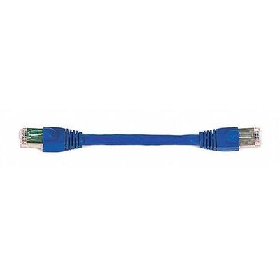 MONOPRICE 8600 STP Cable,500MHz,24AWG,Blue,0.5ft