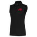 Women's Antigua Black Buffalo Bills Throwback Logo Sleeveless Tribute Polo