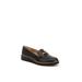 Wide Width Women's Optimist Flat by LifeStride in Black Fabric (Size 8 W)