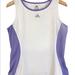 Adidas Tops | Adidas Women’s Sleeveless Athletic Top Siz | Color: Purple/White | Size: M