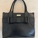 Kate Spade Bags | Kate Spade Villabella Black Bow Handbag Shoulderbag Elena Quinn Euc | Color: Black | Size: Os