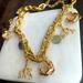 Anthropologie Jewelry | Anthro Gold Ocean Necklace | Color: Gold | Size: Os
