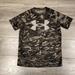 Under Armour Shirts & Tops | Euc Under Armour Loose Boys Sz Ymd Fatigue Tshirt 100% Polyester | Color: Black/Gray | Size: Ymd