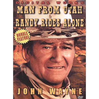John Wayne - Double Feature: The Man From Utah/Randy Rides Alone [DVD]