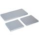 Outsunny Outdoor Seat Cushion Pads for Rattan Furniture, 3 PCs Garden Furniture Cushions, Grey
