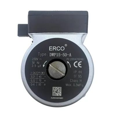 Pompe de Circulation d'eau pour chaudière à gaz ERCO DWP15-50-A moteur KS90299038 pour Koreastar