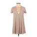 Forever 21 Casual Dress: Tan Dresses - Women's Size Small