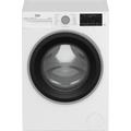 Beko B3WFU58415W1 b300 Waschmaschine, 8 kg, Waschvollautomat, Restzeitanzeige, Schleuderwahl, 1400 U/min, Dampffunktion, AddXtra-Nachlegefunktion, Bluetooth, Hygiene+ allergikergeeignet, Weiß