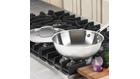 Cuisinart 735-24 Chefs Classic Stainless Steel 3 qt. Chefs Pan with Lid