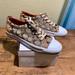 Coach Shoes | Coach Excellent Condition Signature Sneakers | Color: Brown/Tan | Size: 9.5