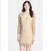 Lilly Pulitzer Dresses | Lilly Pulitzer Gold Geo Lace Tunic Cocktail Dress Small - Jade Dress | Color: Cream/Gold | Size: S