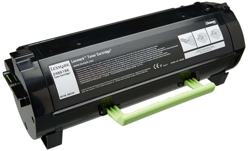 Lexmark 24B6186 Tonerkartusche 1 Stück(e) Original Schwarz Image