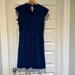 Anthropologie Dresses | Anthropologie Amadi Small Royal Blue Casual Dress With Pockets Short Loose Fit | Color: Blue | Size: S