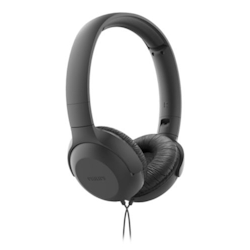 Philips TPV UH 201 BK Kopfhörer Verkabelt Kopfband Calls/Music Schwarz Image