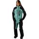 FXR Recruit F.A.S.T. Insulated Ladies One Piece Snowmobile Suit, black-green, Size 12 for Women