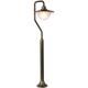 Qazqa - bruges - Lampe sur pied extérieur - 1 lumière - l 23 cm - Doré/Laiton - Classique/Antique