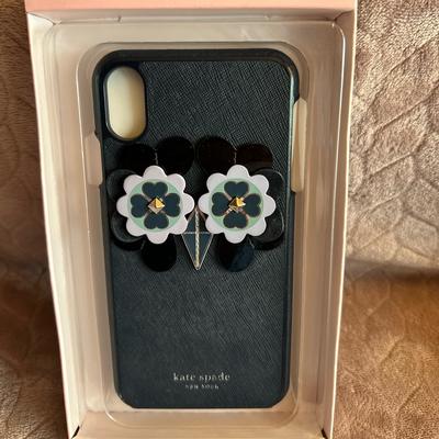 Kate Spade Cell Phones & Accessories | Brand New Owl Appliqu Iphone Xs Max Phone Case | Color: Blue | Size: Os