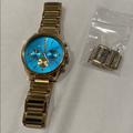 Michael Kors Accessories | Michael Kors Bailey Mk5910 Unisex Quartz Watch | Color: Blue/Gold | Size: Os