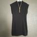 Rebecca Minkoff Dresses | Nwt Rebecca Minkoff Black Sleeveless Sweatshirt Dress Mock Neck Cap Sleeve | Color: Black | Size: M