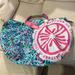 Lilly Pulitzer Bags | Lilly Pulitzer Packable Tote | Color: Blue/Pink | Size: Os