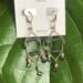 Anthropologie Jewelry | Agapantha Sterling Silver Vintage Gemstone Crystal Iolite Chandelier Earrings | Color: Silver | Size: Os