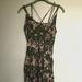 American Eagle Outfitters Dresses | American Eagle Flowered Dress Size Small | Color: Green/Tan | Size: S