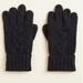 Torrid Other | Black Cable Knit Texting Gloves | Color: Black | Size: Os