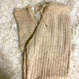 Free People Pants & Jumpsuits | Free People Around The Clock Oatmeal Colored Jogger | Color: Cream | Size: S