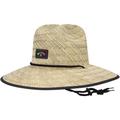 Men's Billabong Natural Stealth Tides Print Straw Lifeguard Hat