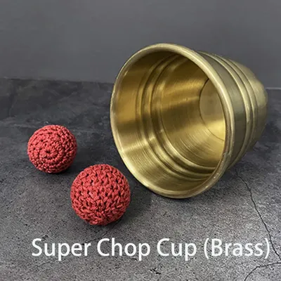 Super Chop Cup-Accessoires de mentalisme pour tours de magie boule de magicien gros plan rue