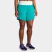 Brooks Chaser 7" Shorts Women's Running Apparel Nile Green/Cool Mint