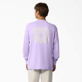 Dickies Men's Oatfield Long Sleeve T-Shirt - Purple Rose Size L (WLR34)