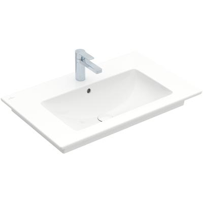 Villeroy & Boch Schrankwaschtisch Venticello, 41048LR1, B: 800, T: 505mm, Weiß Alpin CeramicPlus 41048LR1