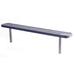 Arlmont & Co. Myran Plastic Park Outdoor Bench Plastic in Blue | 30.5 H x 72 W x 25.5 D in | Wayfair 59C9E05933F3481480FE4A7809FE16EB