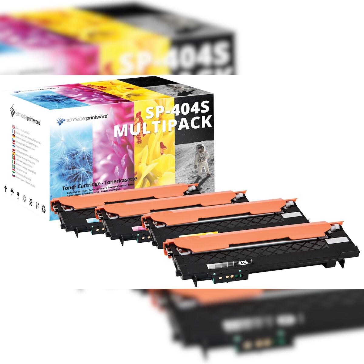 Schneiderprintware 4 Schneider Printware Toner ersetzen Samsung CLT-P404C 6.750 Seiten Image