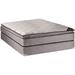 Twin 13" Innerspring Mattress - Alwyn Home Bernartice Plush & Bed Frame Box Spring, Metal | 75 H x 39 W 13 D in Wayfair