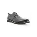 Wide Width Men's Finn Leather Dress Shoes by Propet in Black (Size 14 W)