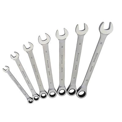 WESTWARD 34D939 Ratcheting Wrench Set,Combination