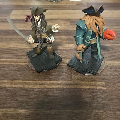 Disney Video Games & Consoles | Disney Infinity Pirates Of The Caribbean Set Of 2 Figures | Color: Brown/Tan | Size: Os